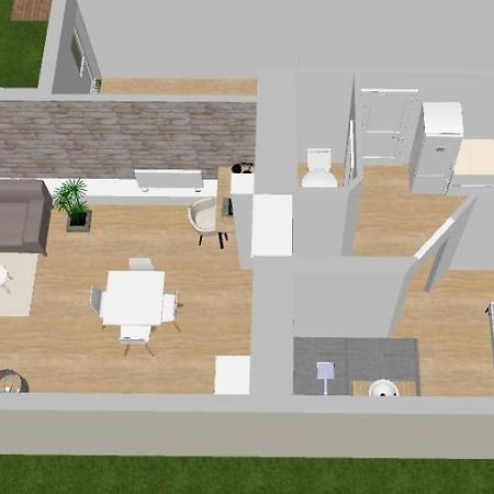Le P'Tit Boheme, Terrasse Privative. Apartment Ланестер Екстериор снимка